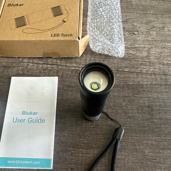 Blukar Flashlight Rechargeable Bright Small Flashlight
New - Picture 5 of 9